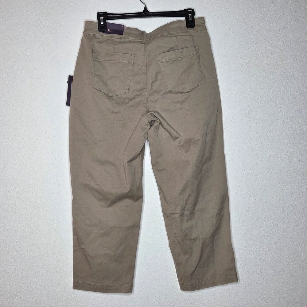 NWT NYDJ Women's Stretch Twill Utility Pants - Picture 2 of 7